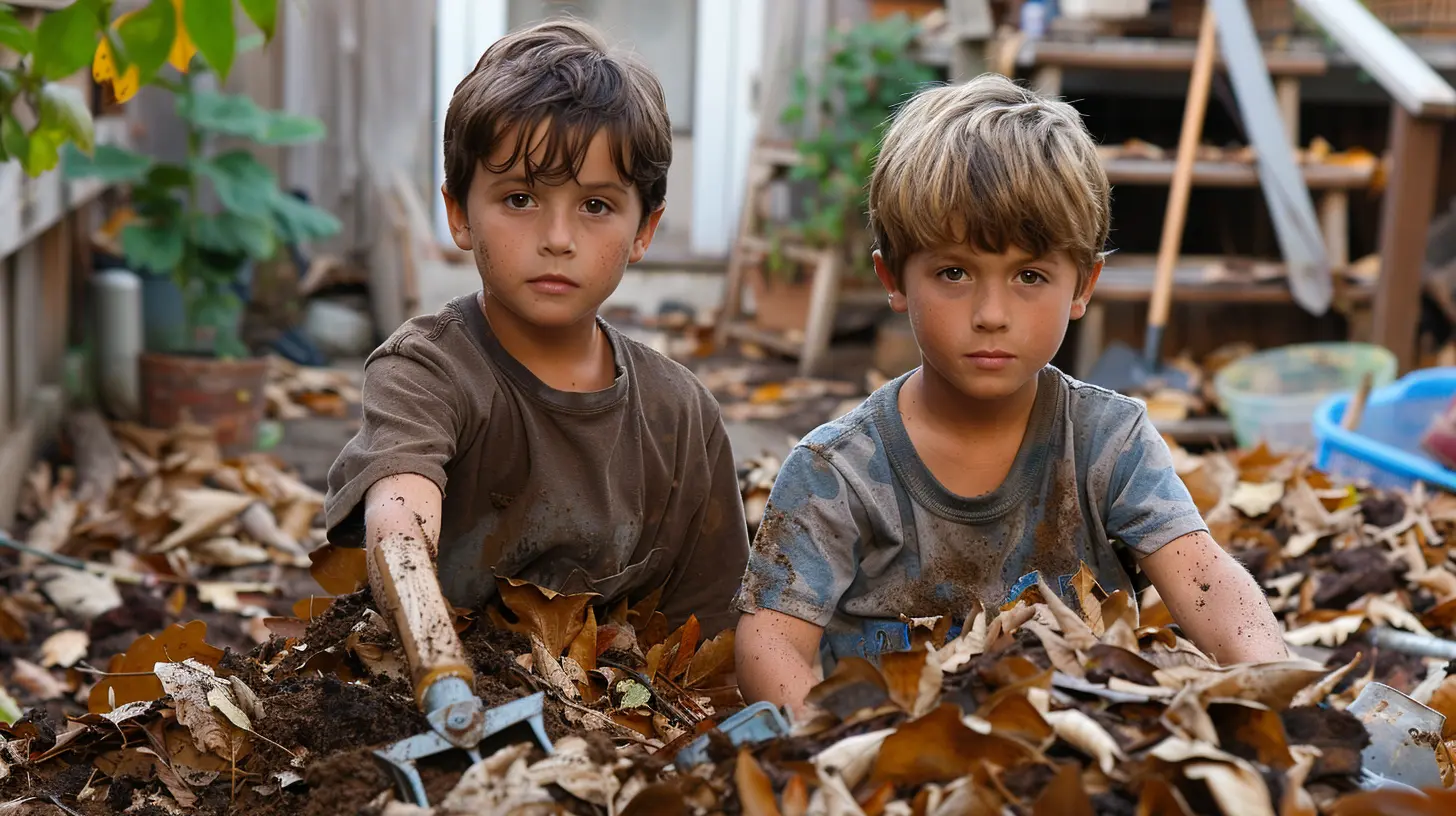 The Benefits of Assigning Outdoor Chores to Children