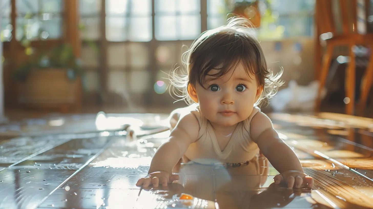 The Benefits of Floor Play in Infant Physical Development