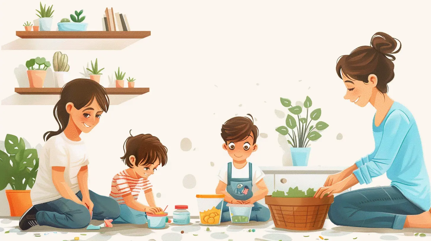 The Benefits of Teaching Kids to Help Around the House