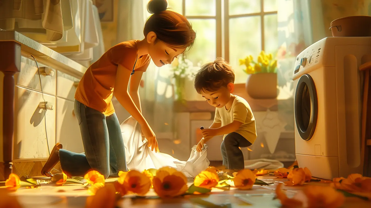 The Benefits of Teaching Kids to Help Around the House