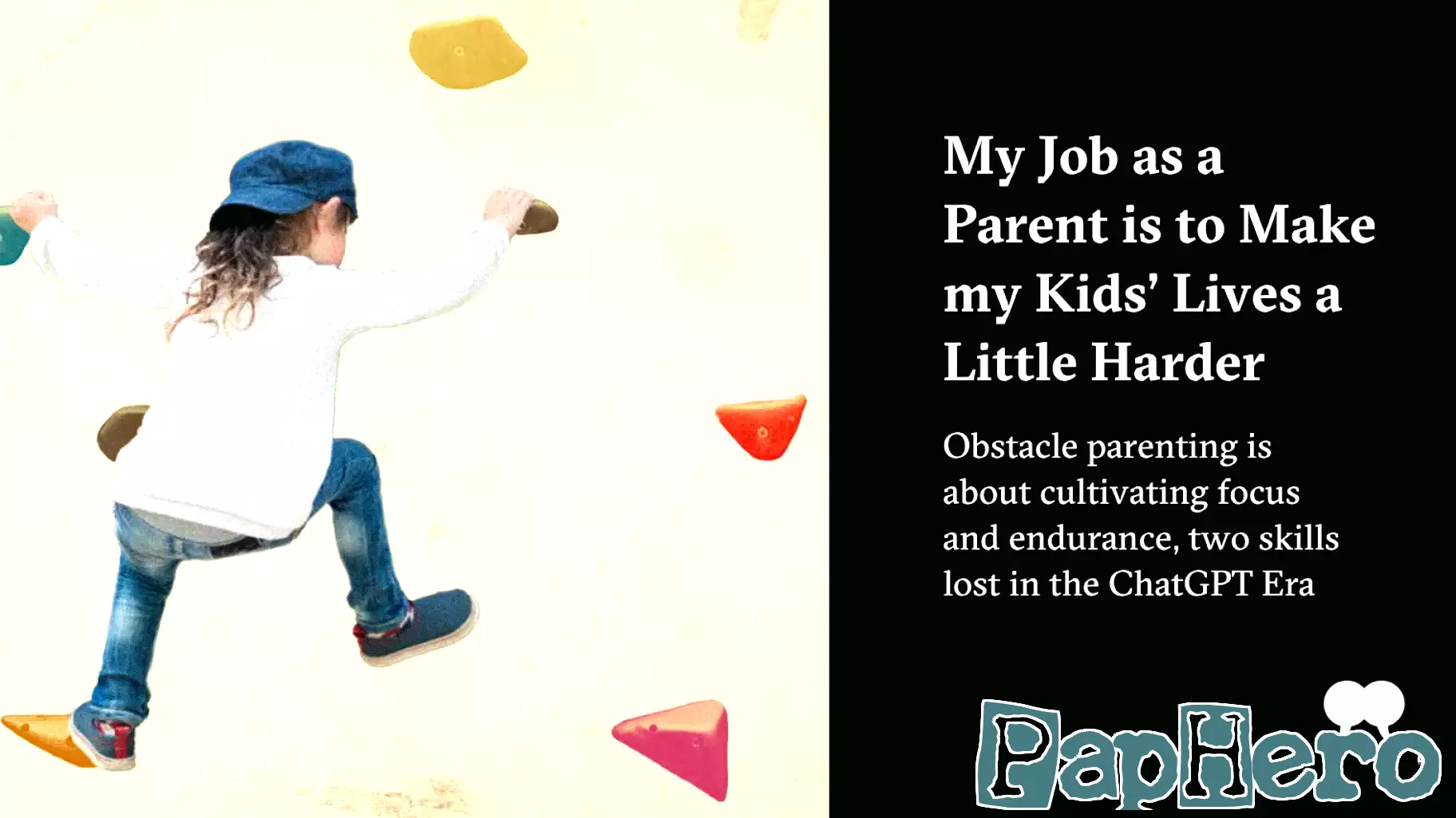 Embracing Challenge: The Role of Obstacle Parenting in Modern Life