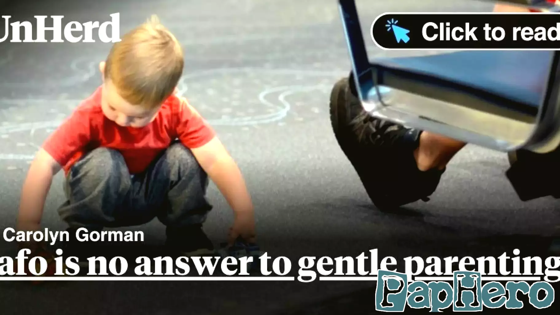 ‘Fafo’ is no answer to gentle parenting