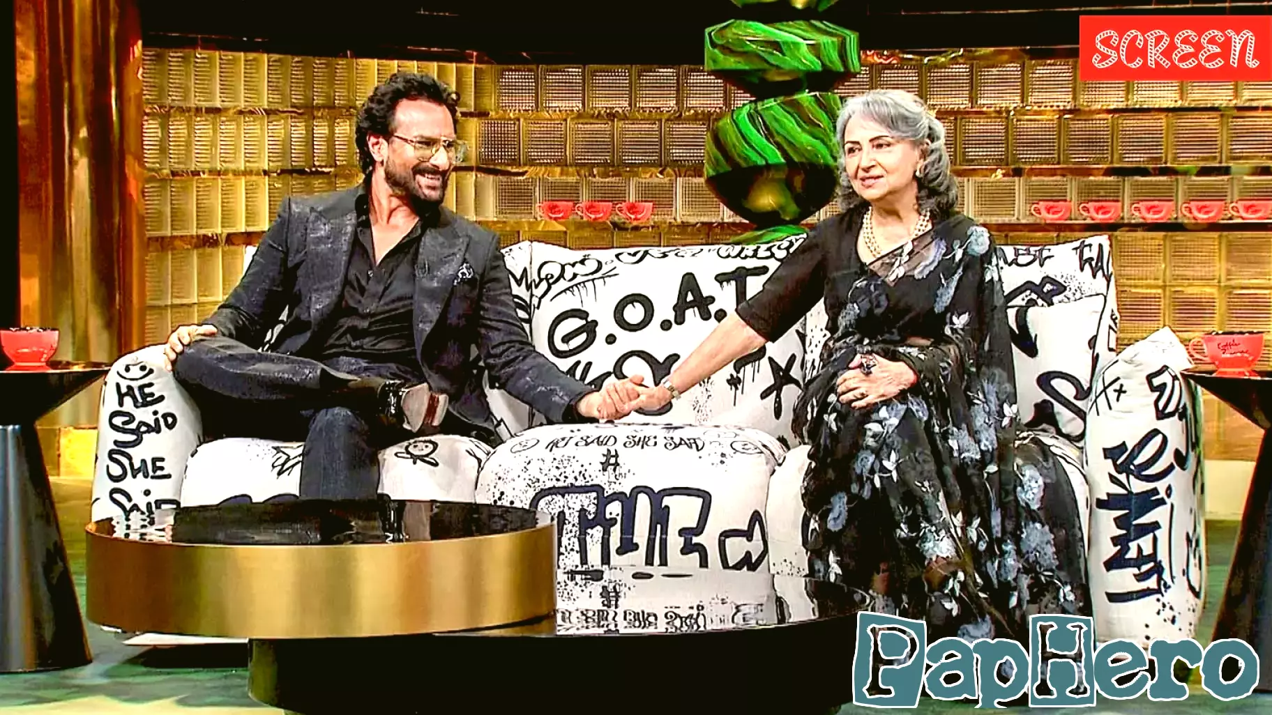 Sharmila Tagore Reflects on Parenting Lessons from Saif Ali Khan