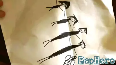 7-Year-Old Draws Family, Mom Can’t Help But Notice One Detail About Dad