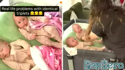 A Mother's Daily Challenge with Identical Triplets