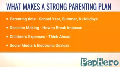 A parenting plan that works for changing family dynamics