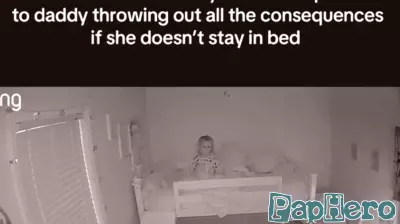 Father Shocked by Daughter's Unexpected Reaction at Bedtime