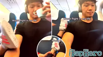 Frustration on Flights: Passenger Endures Unruly Toddler's Kicks