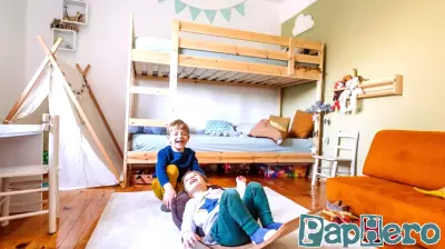 I tried the 'empty weekend parenting' trend with my sons - and it changed the way they played