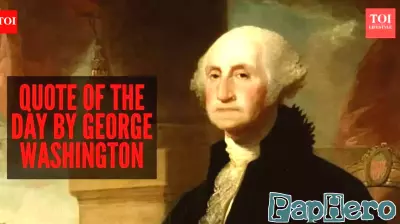 Quote of the day by George Washington on parenting, responsibility, and financial reality: 
