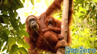 Unique Parenting Styles Observed Among Orangutan Mothers